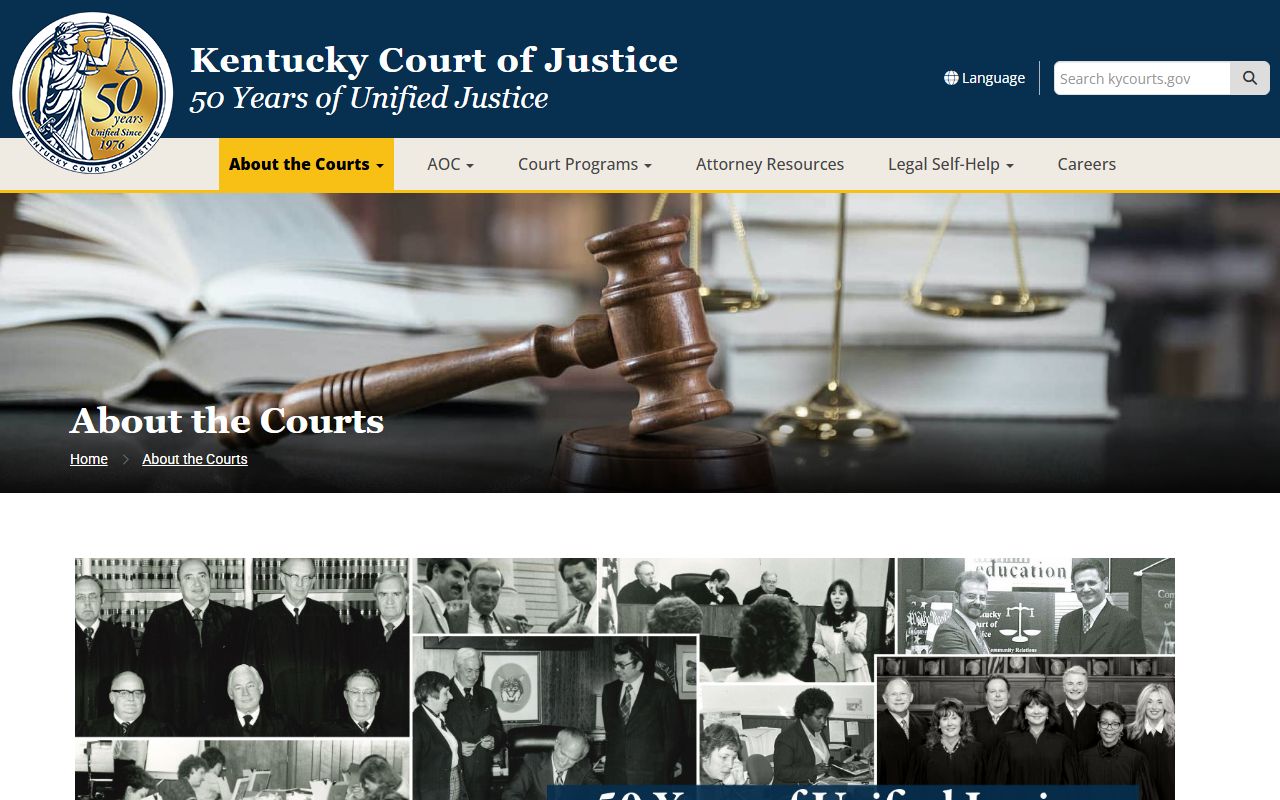 Elliott County court records Kentucky court system overview